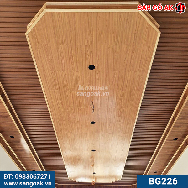 4. Công trình ốp trần với sàn gỗ Galamax BG226