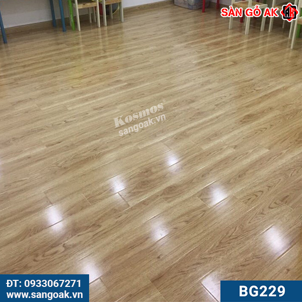 2. Công trình thực tế của sàn gỗ công nghiệp Galamax BG229