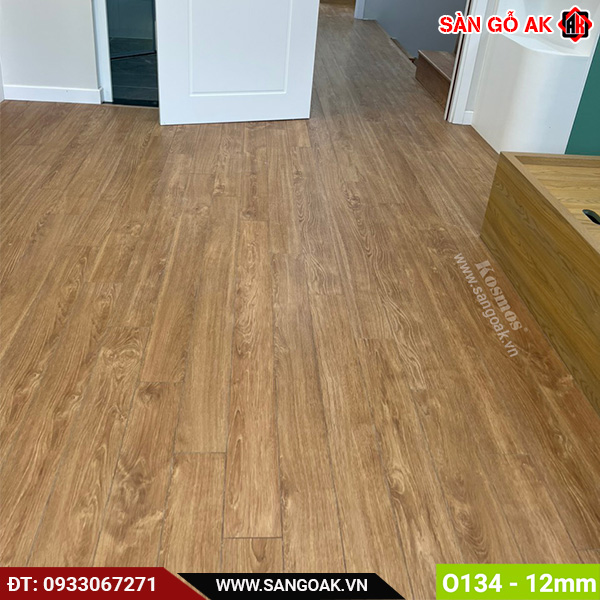 Công trình thực tế sàn gỗ Robina dày 12mm O134
