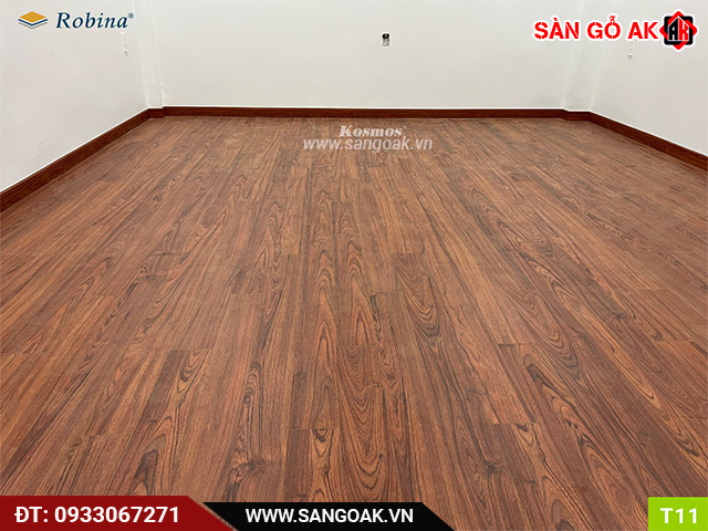 Sàn gỗ Robina T11 chống mối mọt, bền bỉ với thời gian