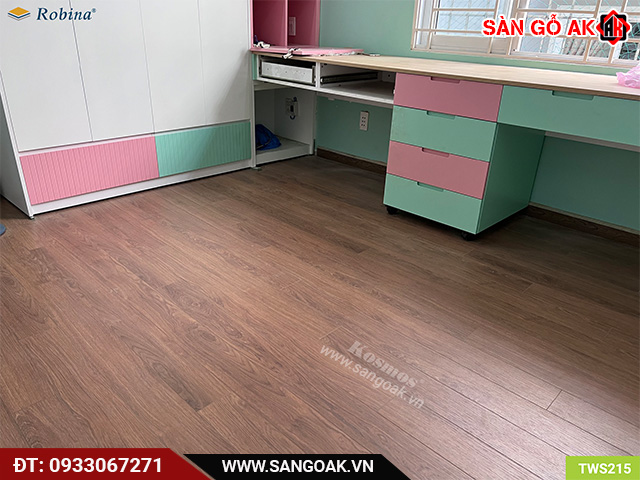 Sàn gỗ Robina TWS215 bảo hành chất lượng lên đến 10 năm
