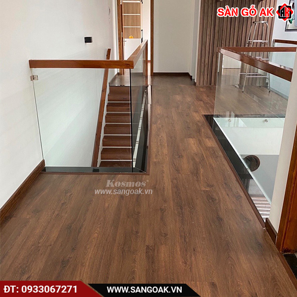 Công trình thực tế sàn gỗ Robina dày 8mm O120