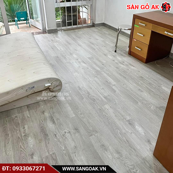 Công trình thực tế sàn gỗ Robina dày 8mm O125-BN