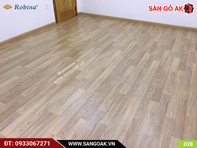 Công trình thực tế sàn gỗ Robina dày 8mm O28