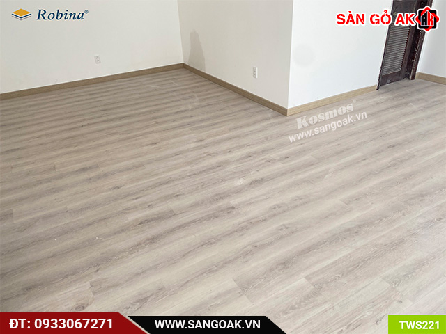 Công trình thực tế sàn gỗ Robina dày 8mm TWS221