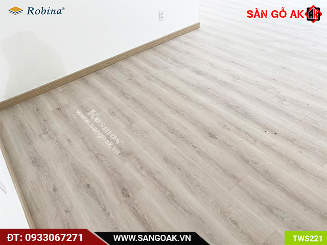 Sàn gỗ Robina TWS221 thích hợp với nhiều phong cách thiết kế nội thất 