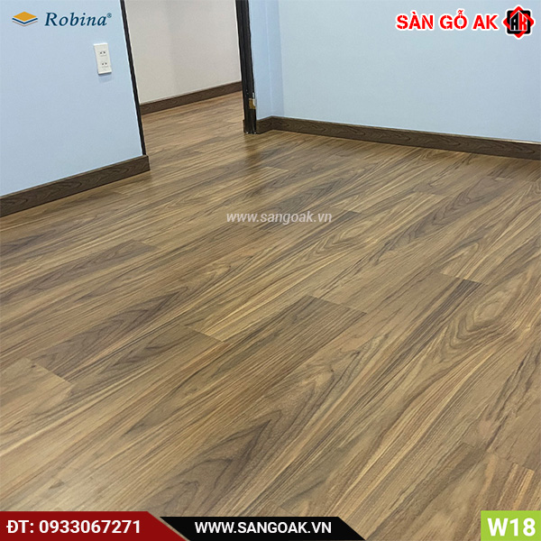 Sàn gỗ Robina W18 chống mối mọt, bền bỉ với thời gian