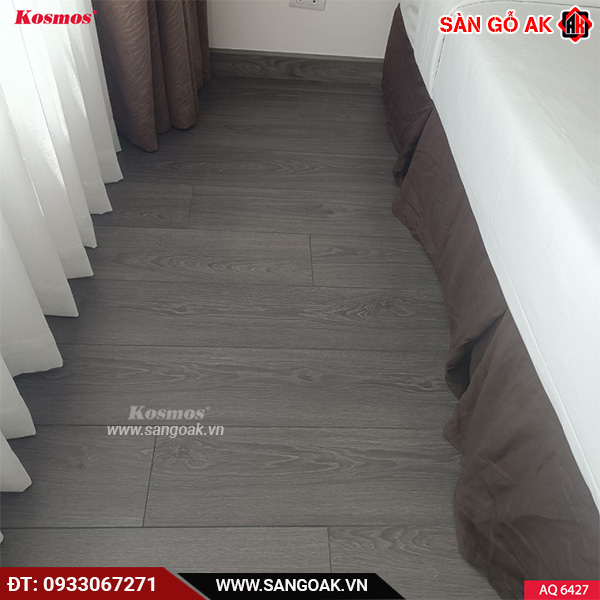 Thi công lắp đặt sàn gỗ Robina Aqua AQ6427 tại TPHCM