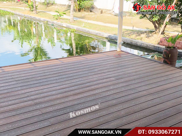 Sàn gỗ nhựa 2 da Kosmos có khả năng chống mối mọt cực kỳ tốt