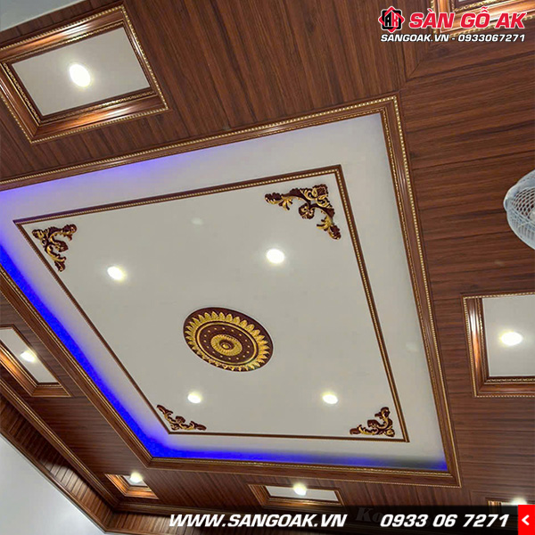 Có thể sử dụng tấm Nano G9-907M cùng G9-902 để ốp trần cho phòng khách