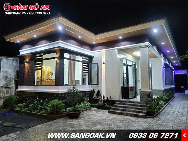 Tấm ốp gỗ nhựa Galawood mang lại vẻ đẹp sang trọng cho ngôi nhà