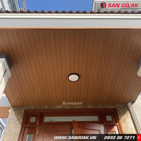 Ốp trần từ tấm ốp phủ ASA tạo nên vẻ sang trọng và hiện đại cho không gian của bạn