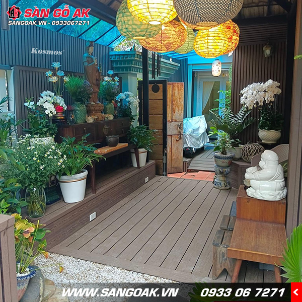 Lam sóng gỗ nhựa Galawwood màu Coffee không chỉ đẹp mà còn bền bỉ với thời gian