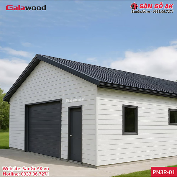 Công trình thực tế khi sử dụng tấm Panel 3 rãnh PN3R-01 ngoài trời