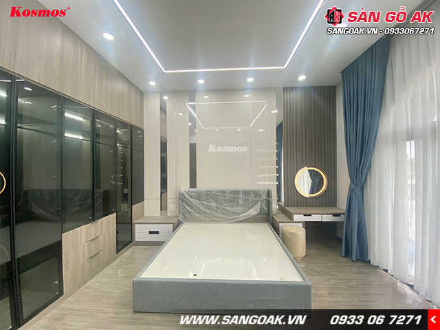 Sử dụng tấm PVC2023 để trang trí vách đầu giường phòng ngủ sang trọng hơn