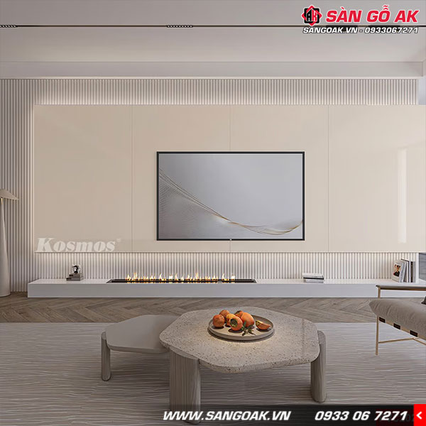 Tấm PVC2023 vân đá thường được sử dụng nhiều trong trang trí nội thất