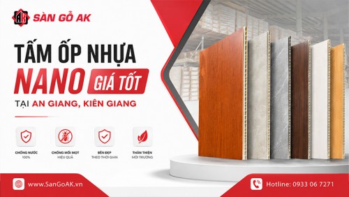 Đại Lý Cung Cấp Tấm Ốp Nhựa Nano Giá Tốt Tại An Giang, Kiên Giang