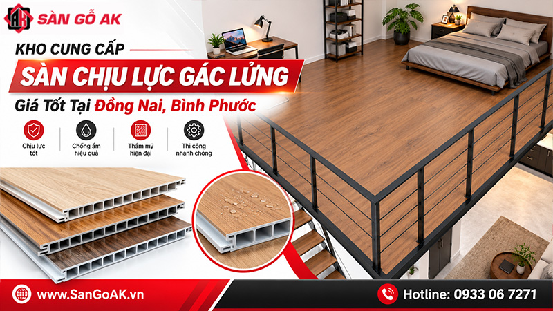 Kho Cung Cấp Sàn Nhựa Chịu Lực Gác Lửng Tại Đồng Nai, Bình Phước