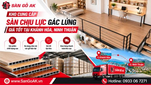 Kho Cung Cấp Sàn Nhựa Chịu Lực Gác Lửng Tại Khánh Hòa, Ninh Thuận