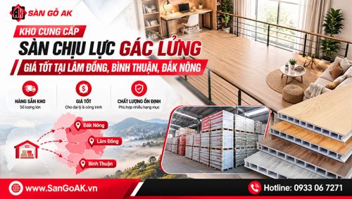 Sàn Nhựa Chịu Lực Gác Lửng Giá Tốt Tại Lâm Đồng, Bình Thuận, Đắk Nông