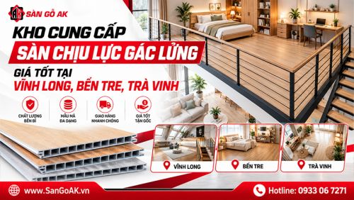 Sàn Nhựa Chịu Lực Giá Tốt Tại Kho Vĩnh Long, Bến Tre, Trà Vinh