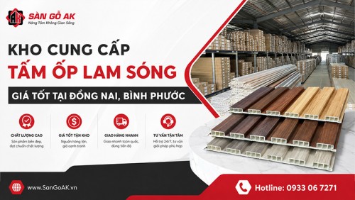 Kho Cung Cấp Tấm Ốp Lam Sóng Nhựa Uy Tín Tại Đồng Nai, Bình Phước