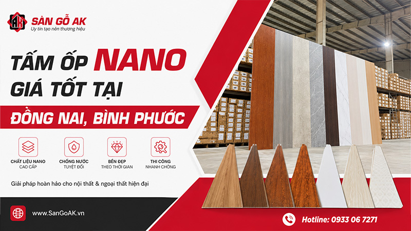 Kho Cung Cấp Tấm Ốp Nano Giá Tốt Tại Đồng Nai, Bình Phước