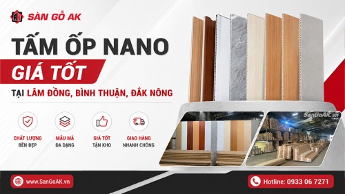 Tổng Kho Tấm Ốp Nano Giá Tốt Gửi Đi Lâm Đồng, Bình Thuận, Đắk Nông