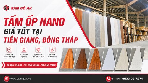 Đại Lý Bán Tấm Ốp Nhựa Nano Giá Tốt Từ TPHCM Về Tiền Giang, Đồng Tháp
