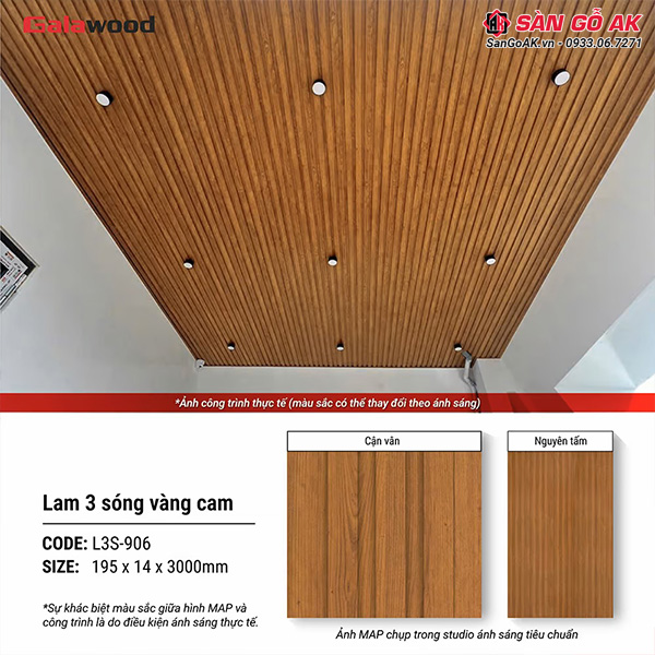 Sử dụng đúng cách sẽ giúp lam sóng Galawood L3S-906 luôn bền đẹp