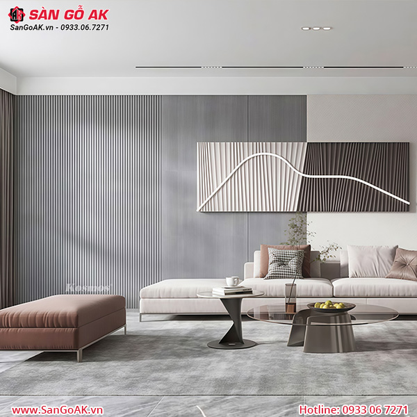 Thi công lắp đặt lam sóng than tre xám nâu 6S101 tại TPHCM