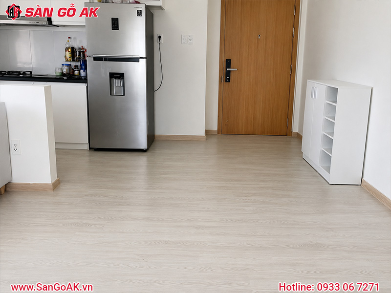 Lót Sàn Nhựa Hèm Khóa Cho Căn Hộ Chung Cư