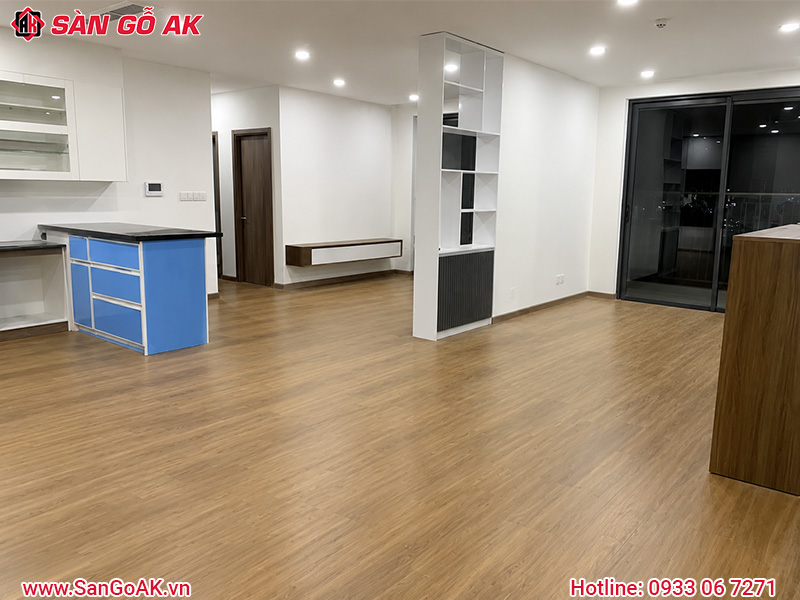 Sàn Nhựa Hèm Khoá Lát Căn Hộ Hiện Đại Tại TPHCM
