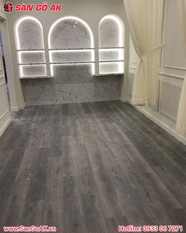 Lót Sàn Nhựa Hèm Khóa Cho Shop Kinh Doanh Hiện Đại