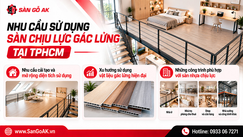 Nhu Cầu Thi Công Sàn Chịu Lực Gác Lửng Tại TPHCM