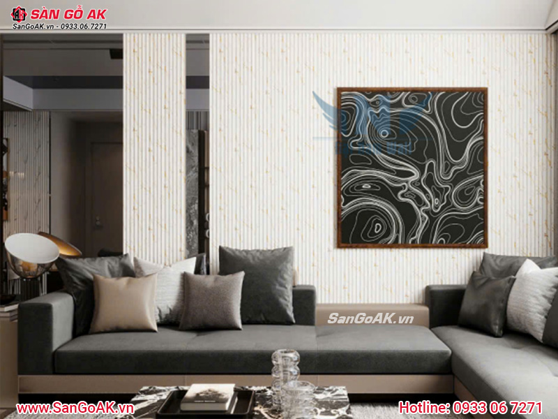 Trang trí nội thất sang trọng với lam sóng bán nguyệt nhựa PS