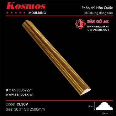 Phào chỉ khung đồng tâm Kosmos CL30V
