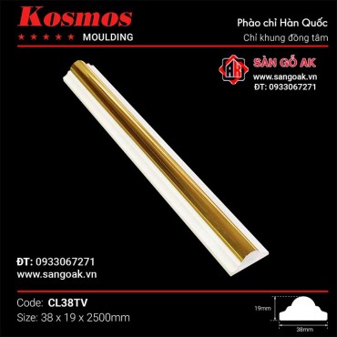Phào chỉ khung đồng tâm Kosmos CL38TV