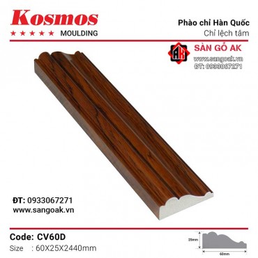 Phào chỉ lệch tâm Kosmos CV60D