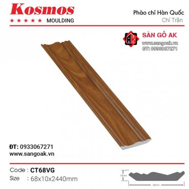 Phào chỉ trần Kosmos CT68VG