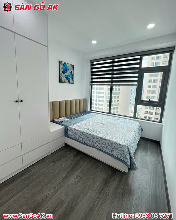 Sàn Gỗ Công Nghiệp Cho Phòng Ngủ Phong Cách Tối Giản