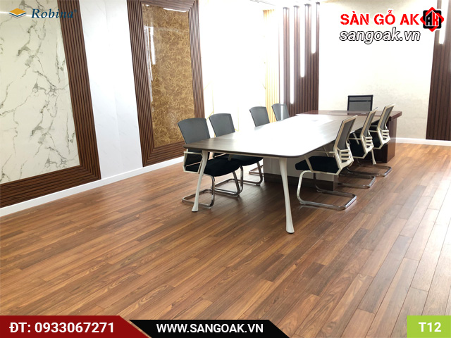 Sàn gỗ công nghiệp Robina nhập khẩu từ Malaysia chịu nước, chống mối tốt tại Tây Ninh