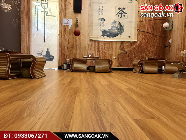 Sàn gỗ công nghiệp mang lại không gian nội thất sang trọng, đẳng cấp tại Tây Ninh