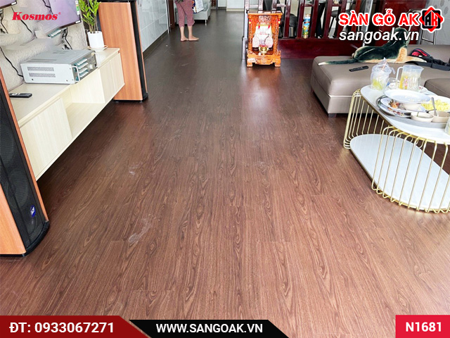 Sàn nhựa có khả năng chịu nước, chống mối mọt hiệu quả tại Tây Ninh