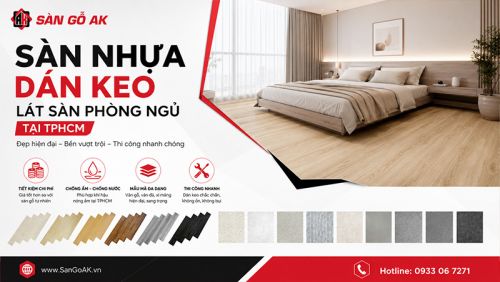 Bí Quyết Chọn Sàn Nhựa Dán Keo Phòng Ngủ: Đẹp, Bền & Mới Nhất Tại TPHCM