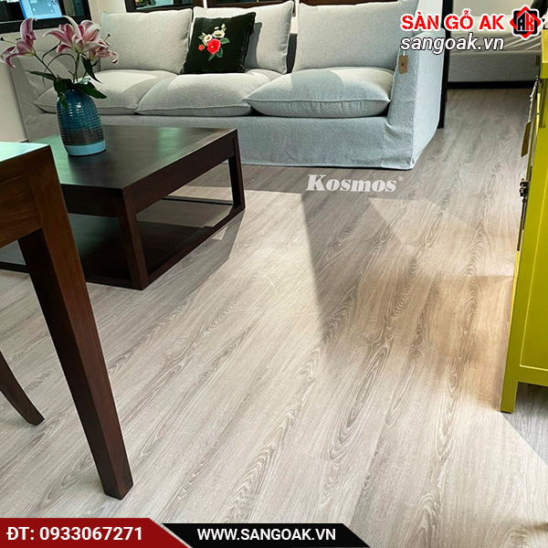 Sàn nhựa hèm khóa N1685 mang lại không gian sang trọng, đẳng cấp