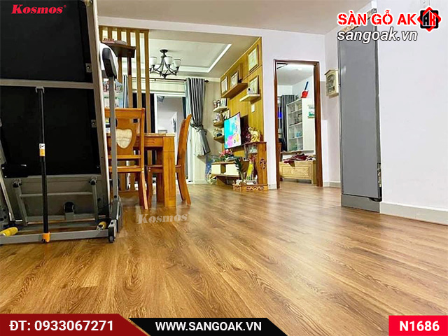 Sàn nhựa N1689 được nhiều gia chủ yêu thích lựa chọn