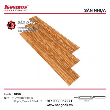 Sàn Nhựa Hèm Khóa Kosmos SPC 4mm N1682