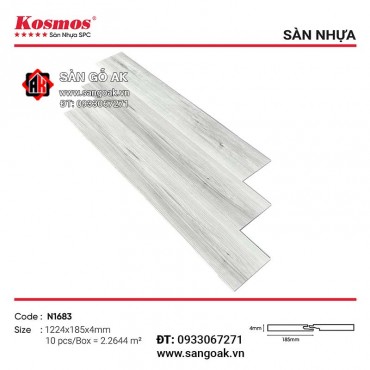 Sàn Nhựa Hèm Khóa Kosmos SPC 4mm N1683