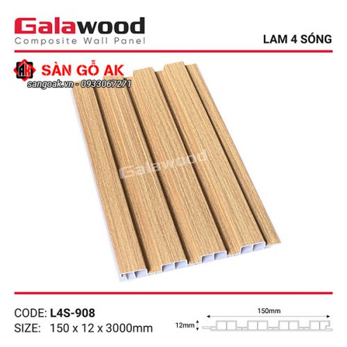 Lam 4 sóng Galawood L4S-908